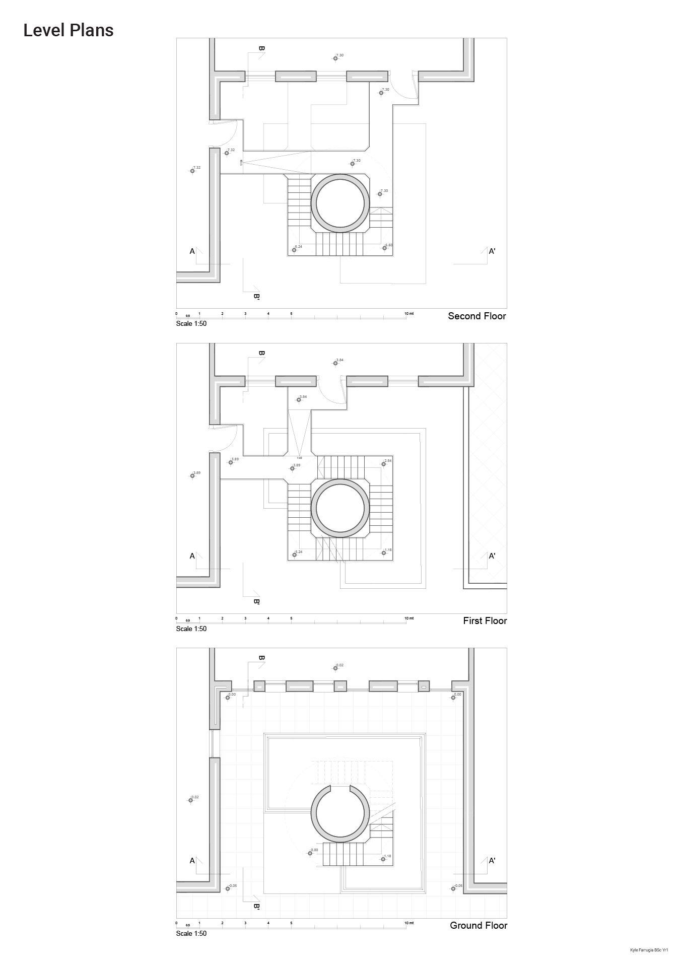 Emergency Exit Stairs Design